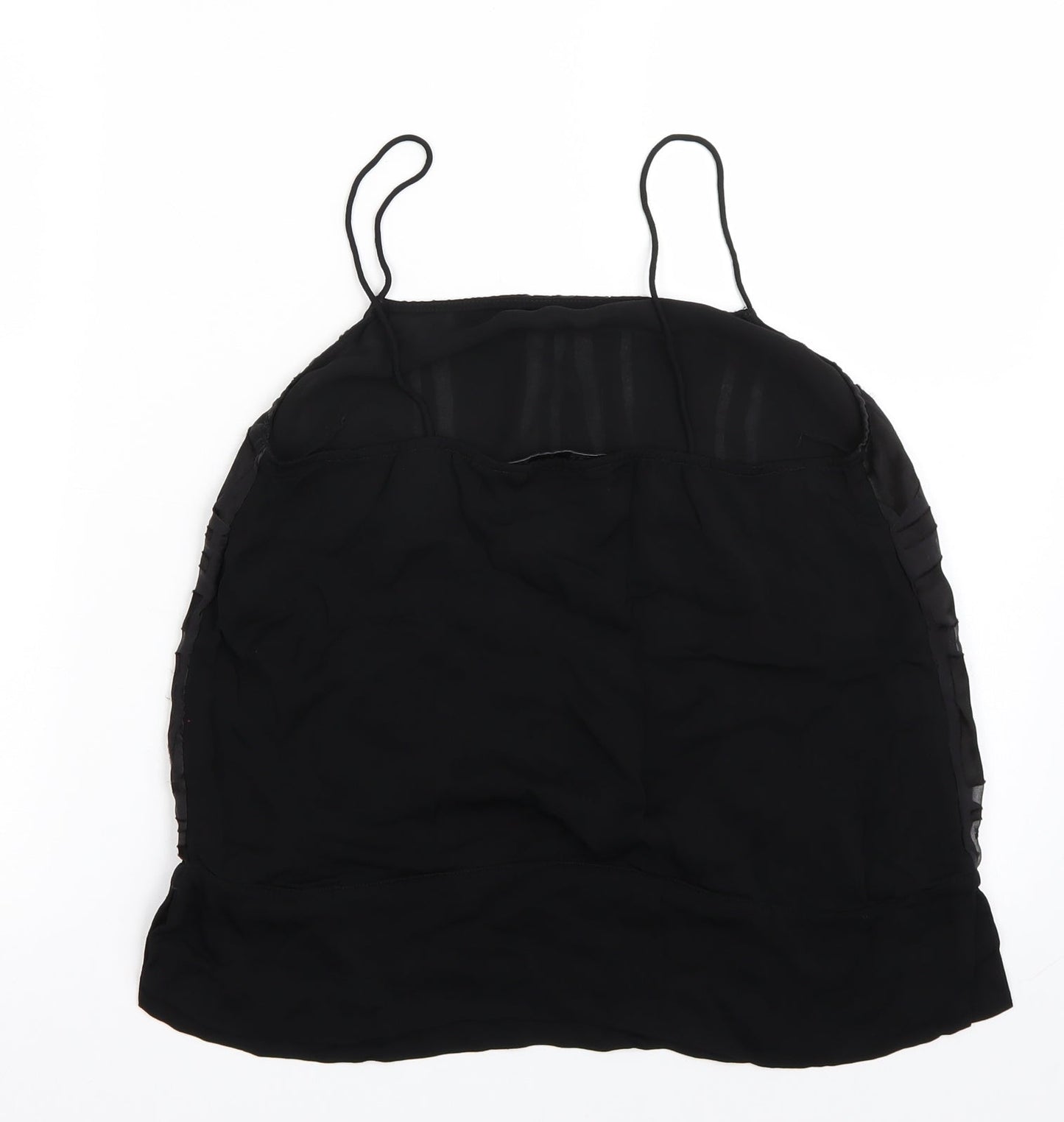 Womens UK Size 12 NEXT Black Basic Tank