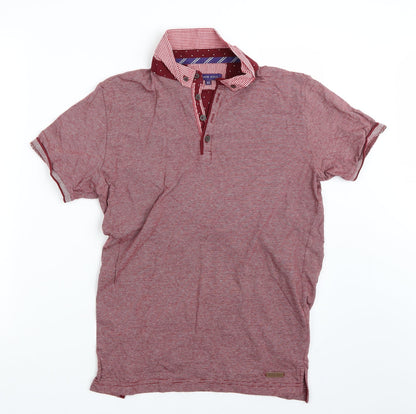 Mens UK Size M Brave Soul Red  T-Shirt