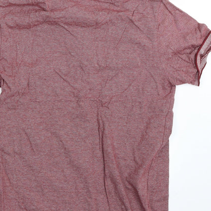 Mens UK Size M Brave Soul Red  T-Shirt