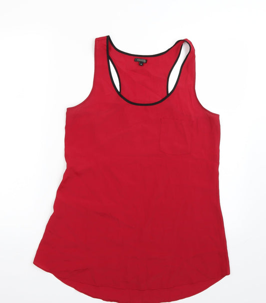 Womens UK Size 10 Riverisland Red Basic Tank