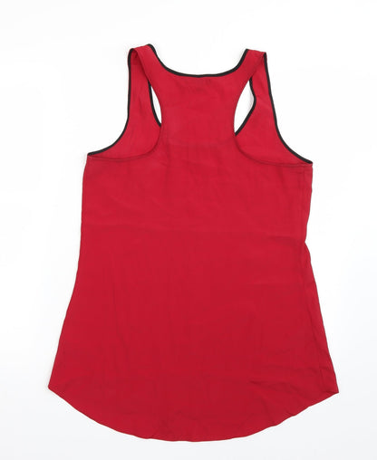 Womens UK Size 10 Riverisland Red Basic Tank