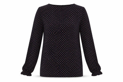 Womens UK Size 6 H&M Blue Basic Blouse