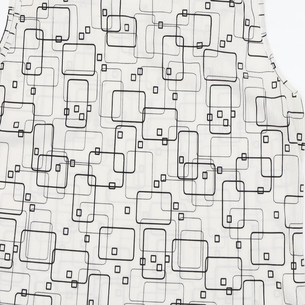 AMARANTO Womens White   Basic Blouse Size 18