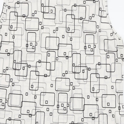 AMARANTO Womens White   Basic Blouse Size 18