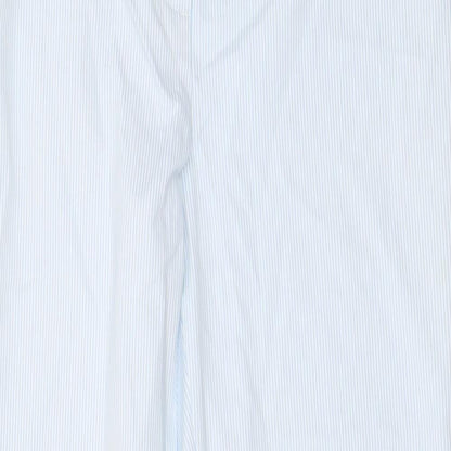 Womens UK Size 10 Marks and Spencer Regular Fit  Blue Trousers