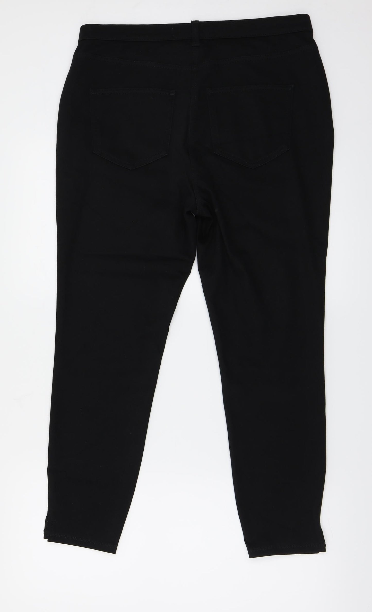 NEXT Womens Black   Skinny Jeans Size 10 L24 in