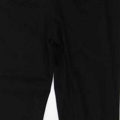 NEXT Womens Black   Skinny Jeans Size 10 L24 in