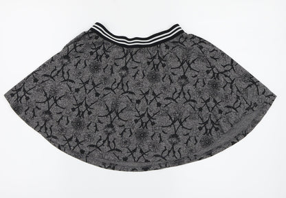 Very Girls Grey   A-Line Skirt Size 9-10 Years