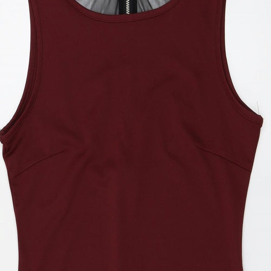 Glamorous Womens Red   Basic Blouse Size 14