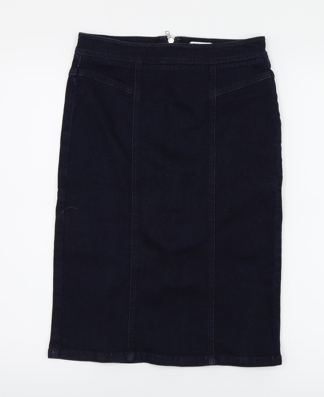 Miss Selfridge Womens Blue   A-Line Skirt Size 12