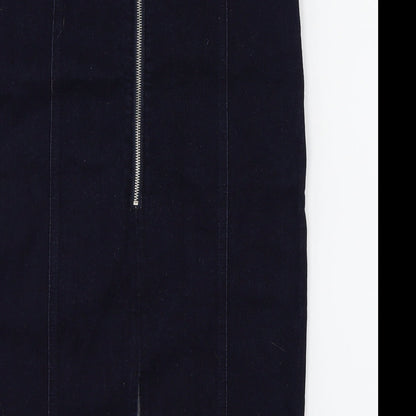 Miss Selfridge Womens Blue   A-Line Skirt Size 12