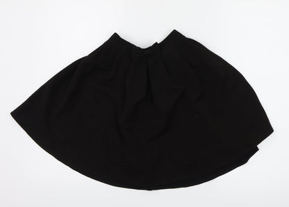 George Girls Black   A-Line Skirt Size 8-9 Years