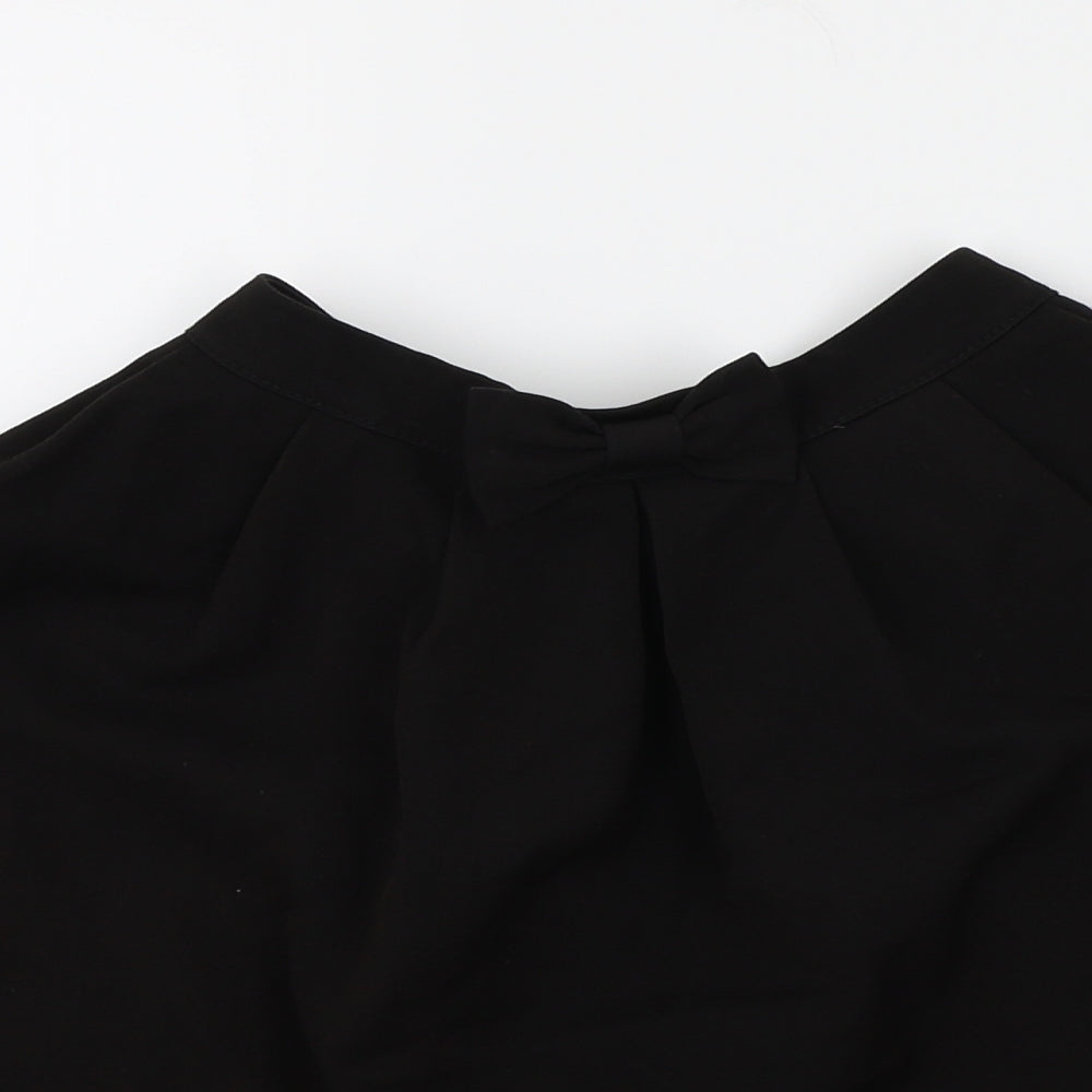 George Girls Black   A-Line Skirt Size 8-9 Years