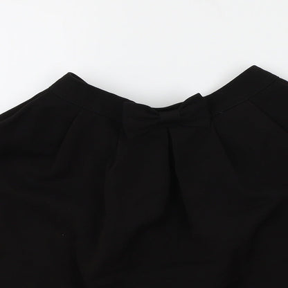 George Girls Black   A-Line Skirt Size 8-9 Years