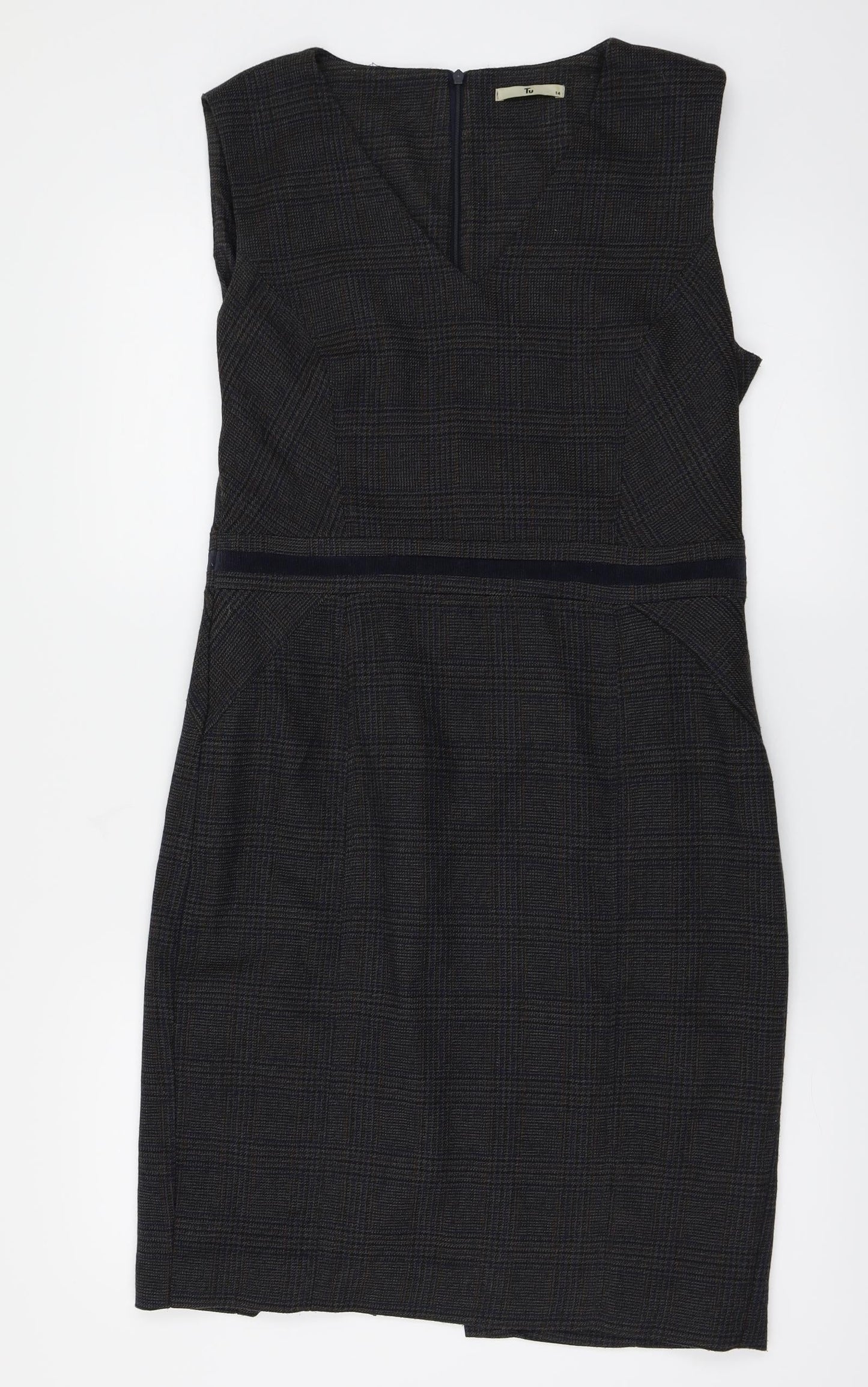 TU Womens Grey   A-Line  Size 14