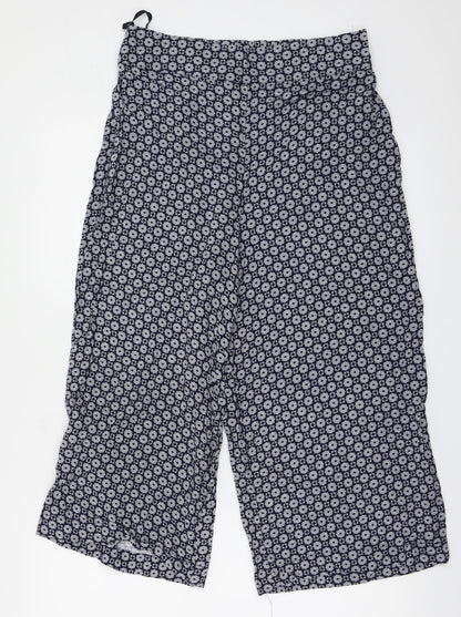 Womens UK Size 10 Bonmarché Regular Fit  Blue Trousers