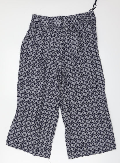Womens UK Size 10 Bonmarché Regular Fit  Blue Trousers