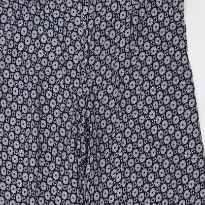 Womens UK Size 10 Bonmarché Regular Fit  Blue Trousers