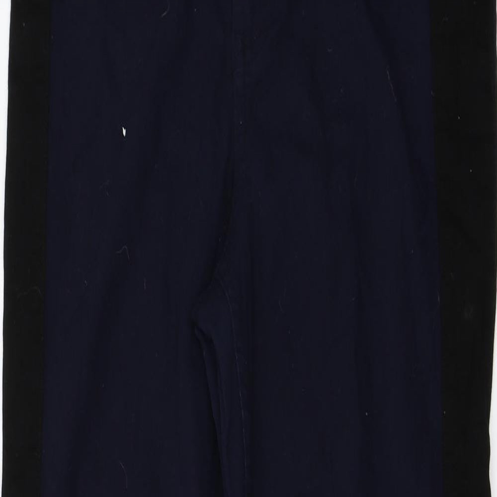 Womens UK Size 10 H&M Regular Fit  Blue Trousers