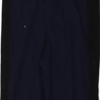 Womens UK Size 10 H&M Regular Fit  Blue Trousers
