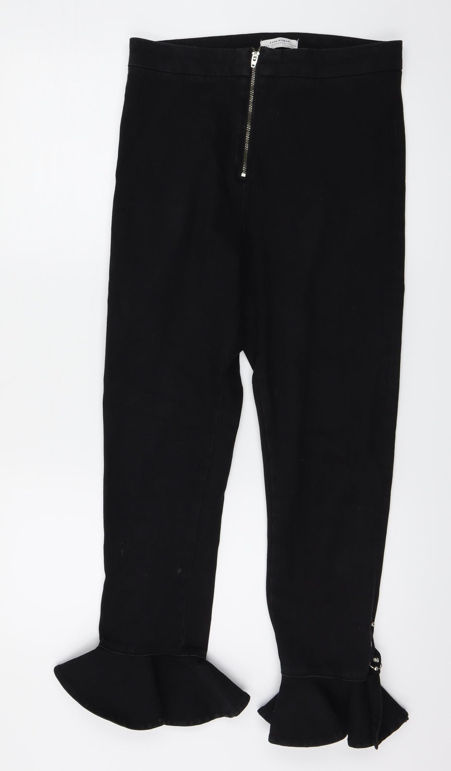 Zara Womens Black   Straight Jeans Size 28 in L25 in