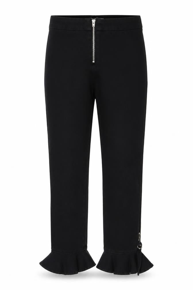 Womens UK Size 28 in Zara Regular Fit Straight Black Jeans