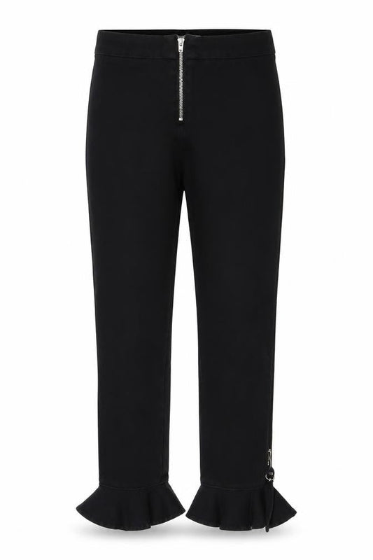 Womens UK Size 28 in Zara Regular Fit Straight Black Jeans