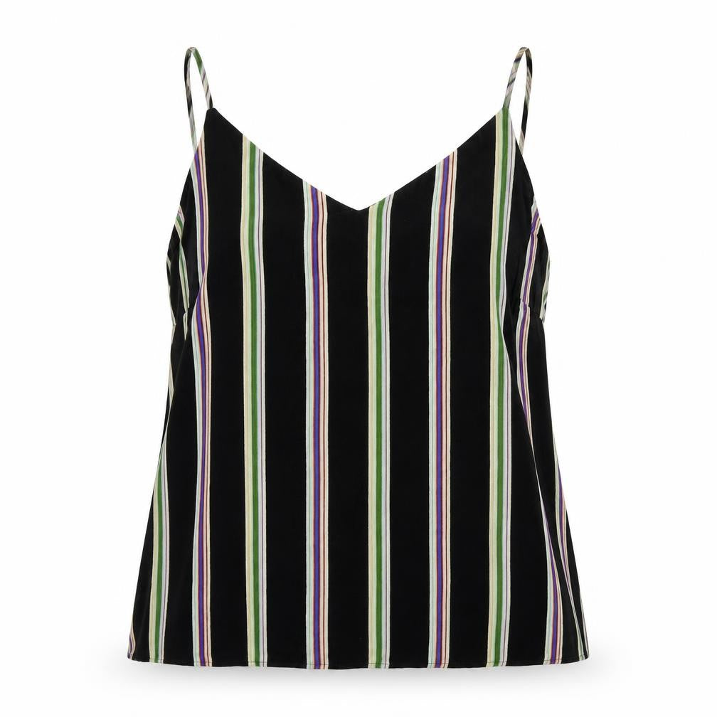 Womens UK Size 14 F&F Black Basic Blouse