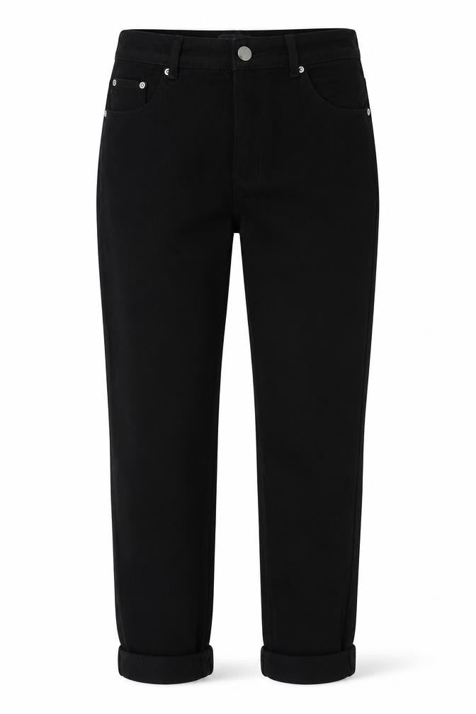Womens UK Size 10 PRETTYLITTLETHING Regular Fit Straight Black Jeans