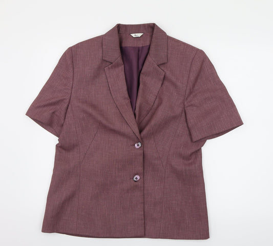 Klass Womens Pink   Jacket Blazer Size 18