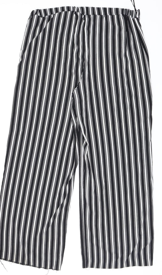 Womens UK Size 14 Peacocks Regular Fit  Black Trousers