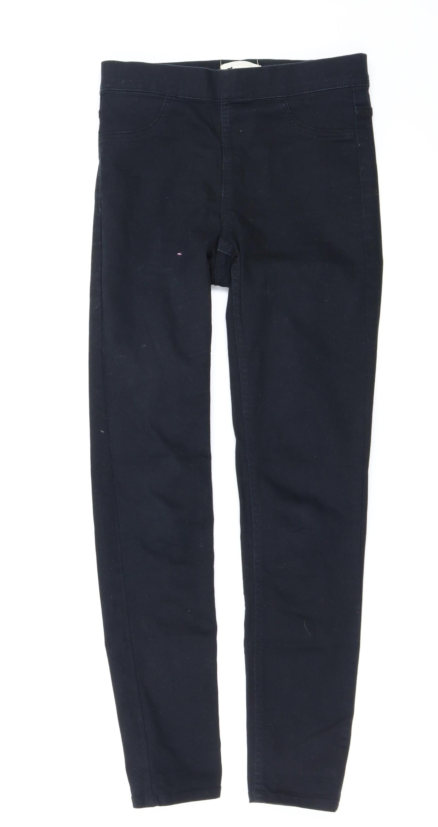 Womens UK Size 4 H&M  Jegging Blue Leggings