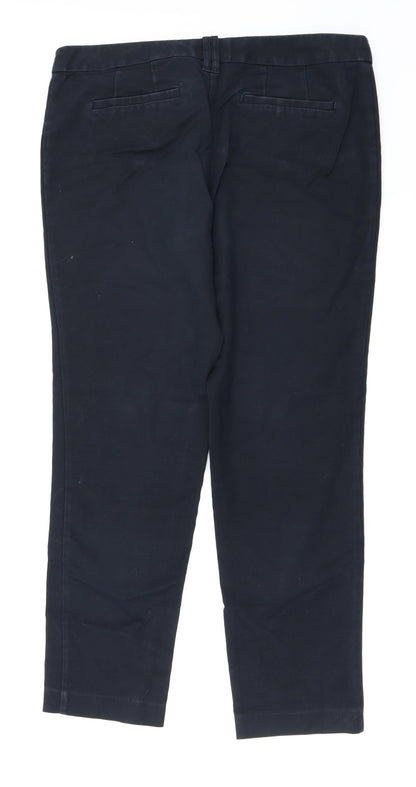 NEXT Womens Black   Straight Jeans Size 12 L25 in