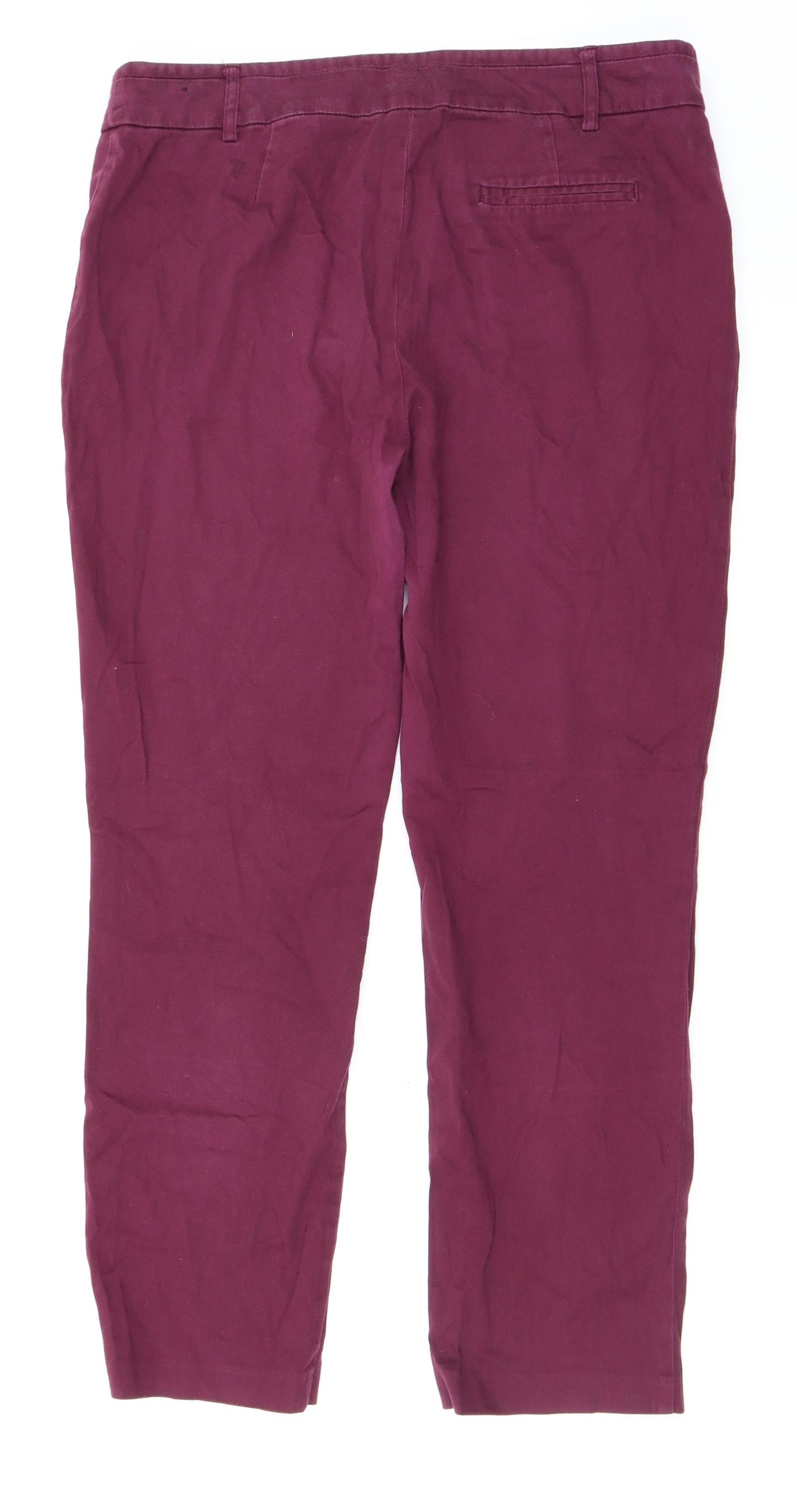 Atmosphere Womens Purple   Straight Jeans Size 12 L25 in