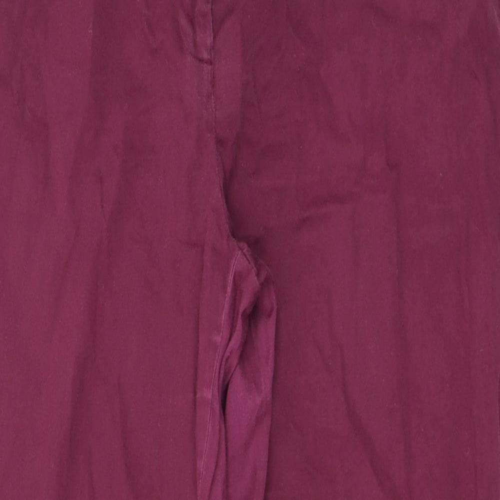 Atmosphere Womens Purple   Straight Jeans Size 12 L25 in