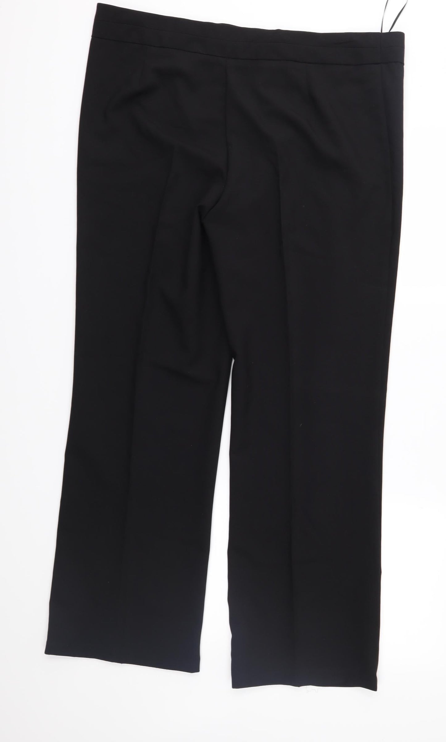 George Womens Black   Trousers  Size 16 L30 in