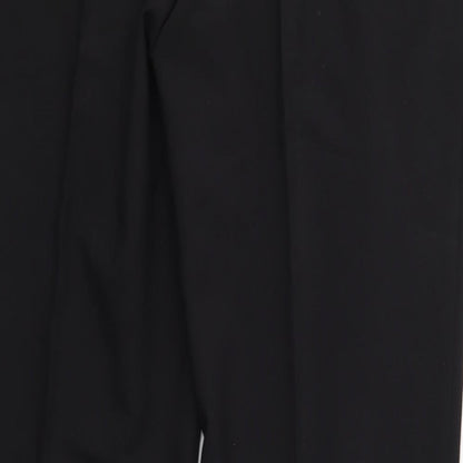 George Womens Black   Trousers  Size 16 L30 in