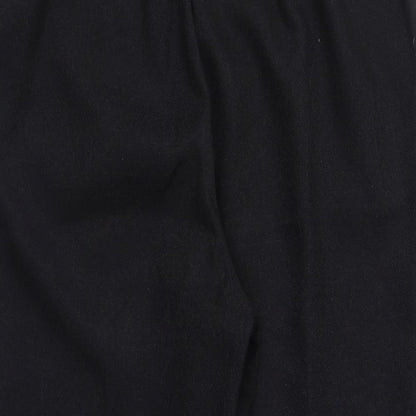 Womens UK Size 10 Papaya Regular Fit  Black Trousers
