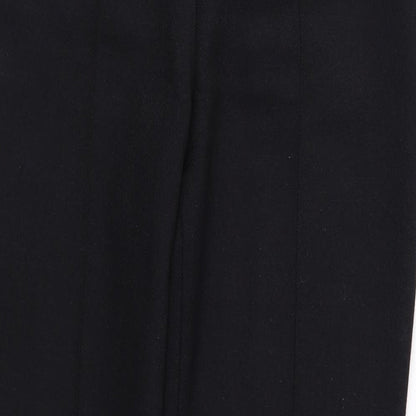 Womens UK Size 10 Papaya Regular Fit  Black Trousers