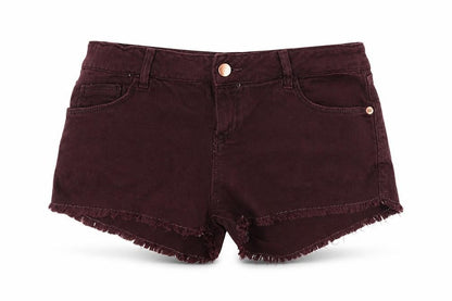 Womens UK Size 12 Topshop Regular Fit Cut-Off Shorts