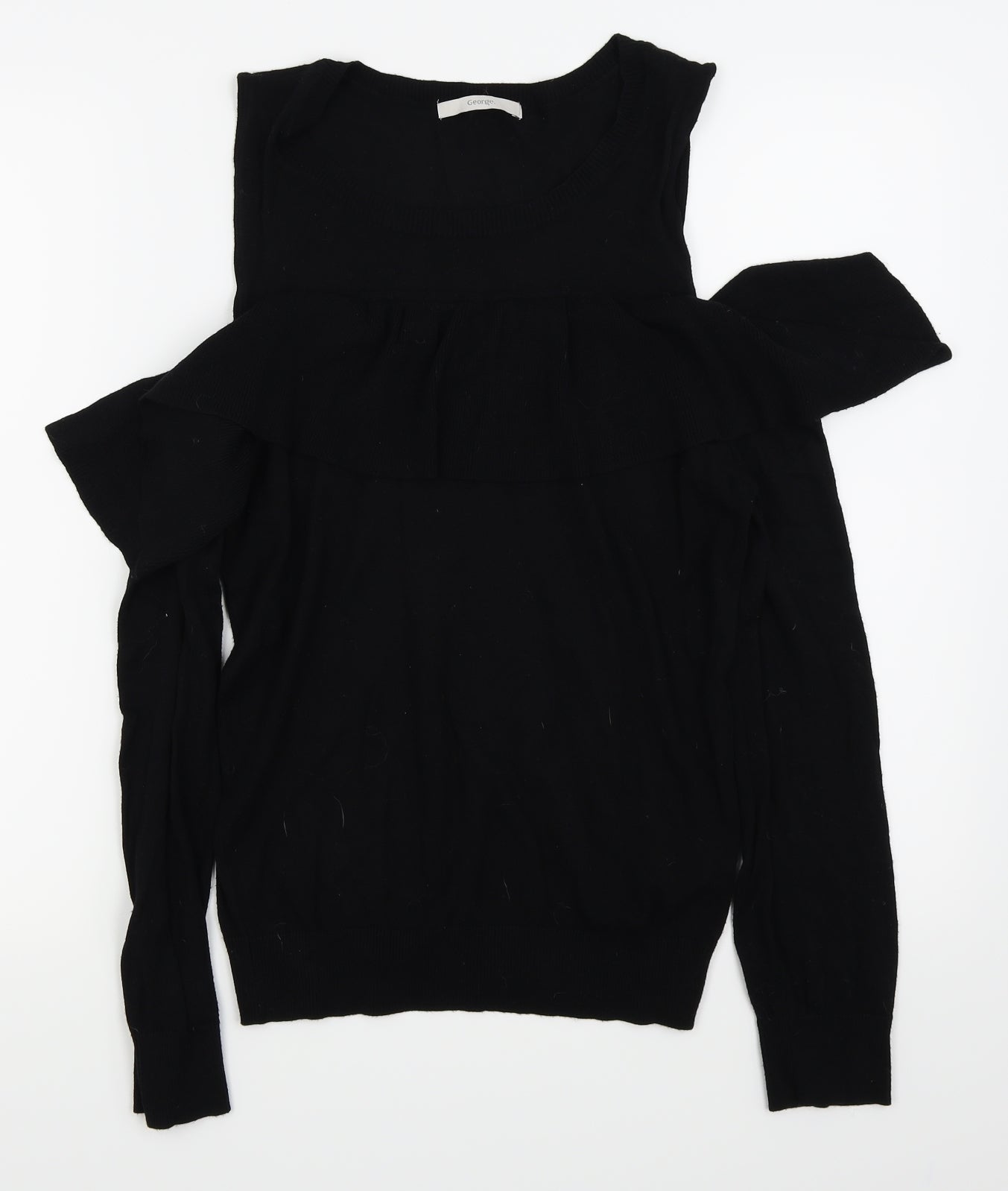 Asda George Womens Black   Camisole T-Shirt Size 14