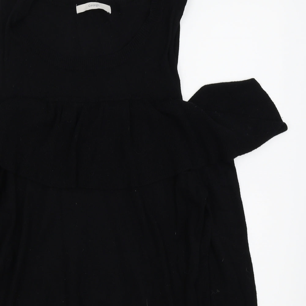 Asda George Womens Black   Camisole T-Shirt Size 14