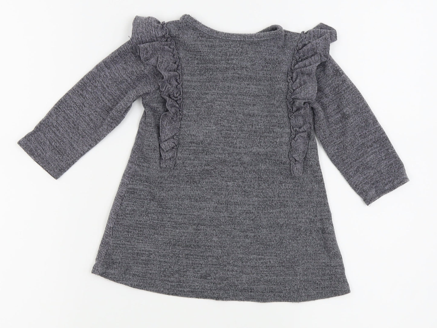 Primark Girls Grey   Fit & Flare  Size 9-12 Months