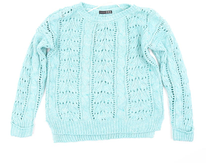 Primark Womens Blue   Pullover Jumper Size 10
