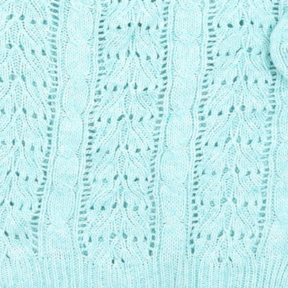 Primark Womens Blue   Pullover Jumper Size 10