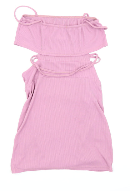 PLT Womens Pink   Fit & Flare  Size 12