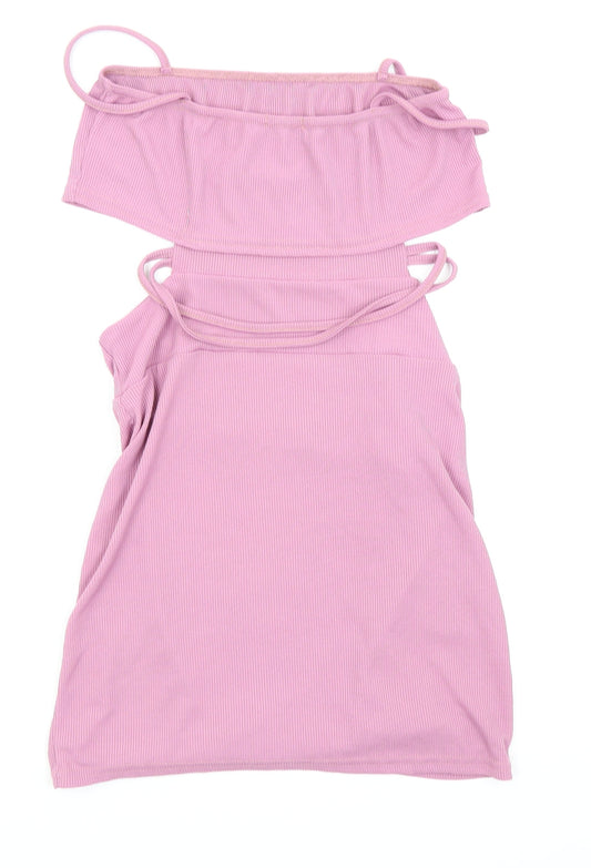 PLT Womens Pink   Fit & Flare  Size 12