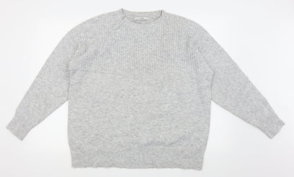 Asda George Womens Grey   Pullover Jumper Size L