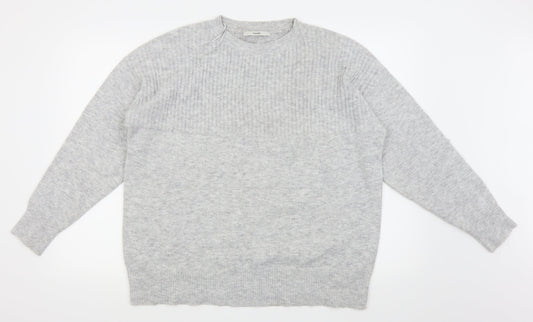 Asda George Womens Grey   Pullover Jumper Size L