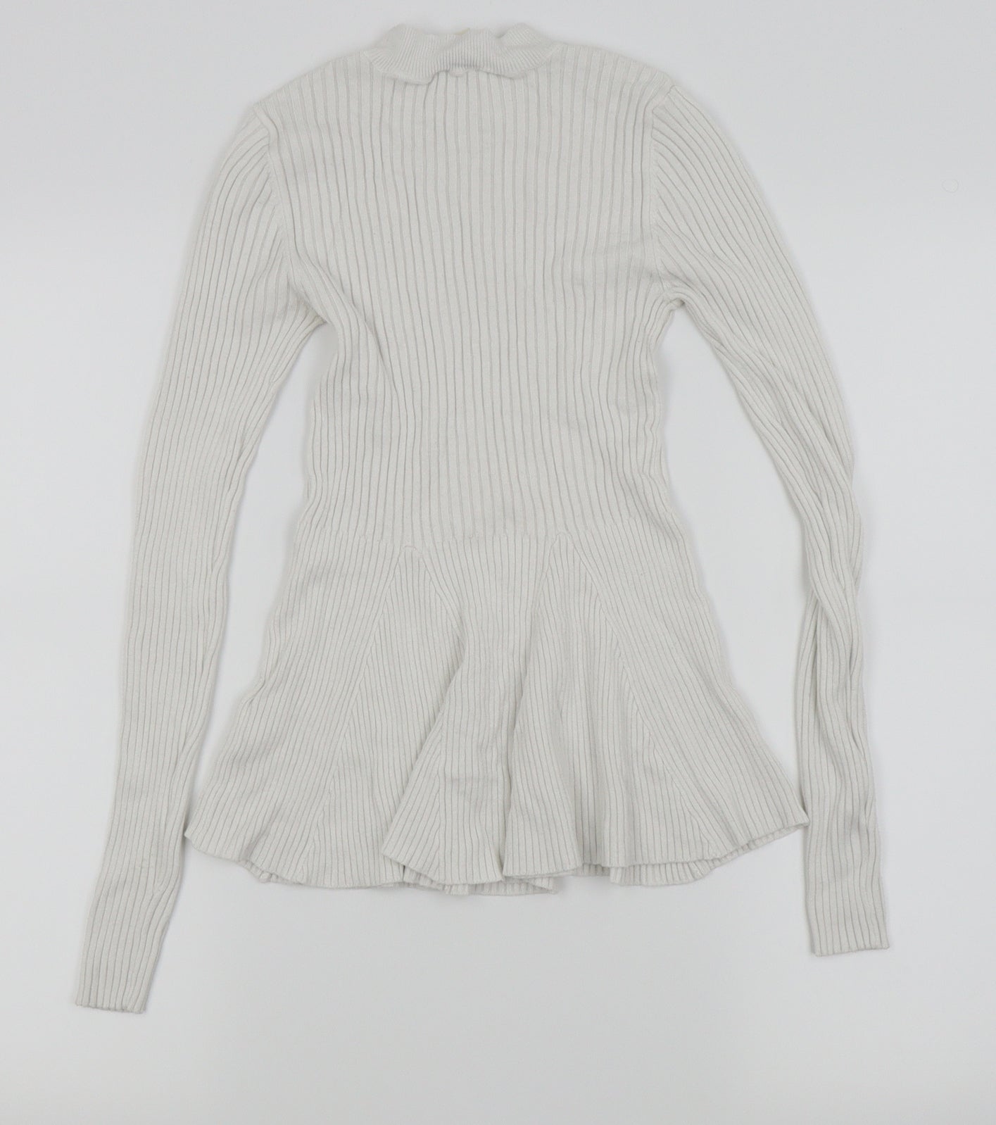 Womens UK Size 6 Miss Selfridge White Basic T-Shirt